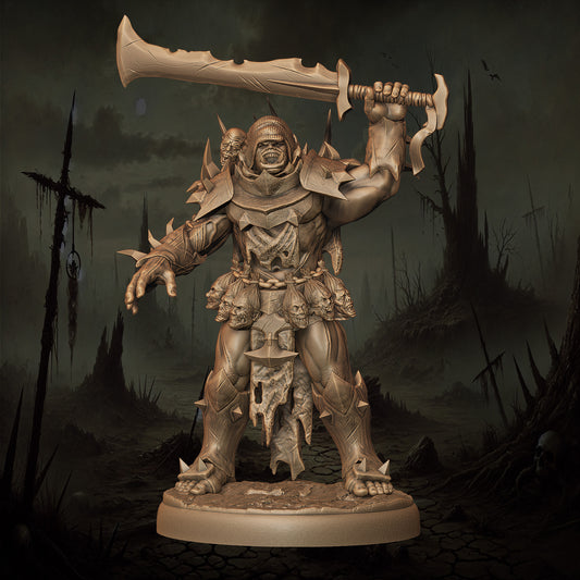 Monolith Arts - Orcs - Bloodmaster #6 - DnD/TTRPG Figure/Miniature