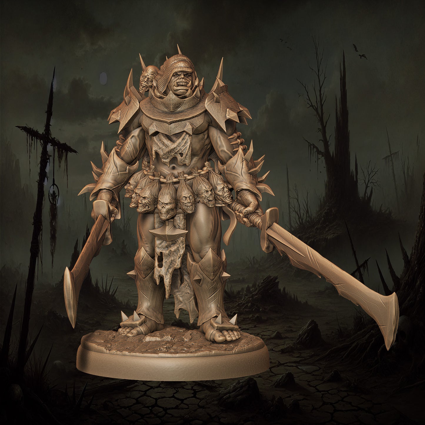 Monolith Arts - Orcs - Bloodmaster #11 - DnD/TTRPG Figure/Miniature