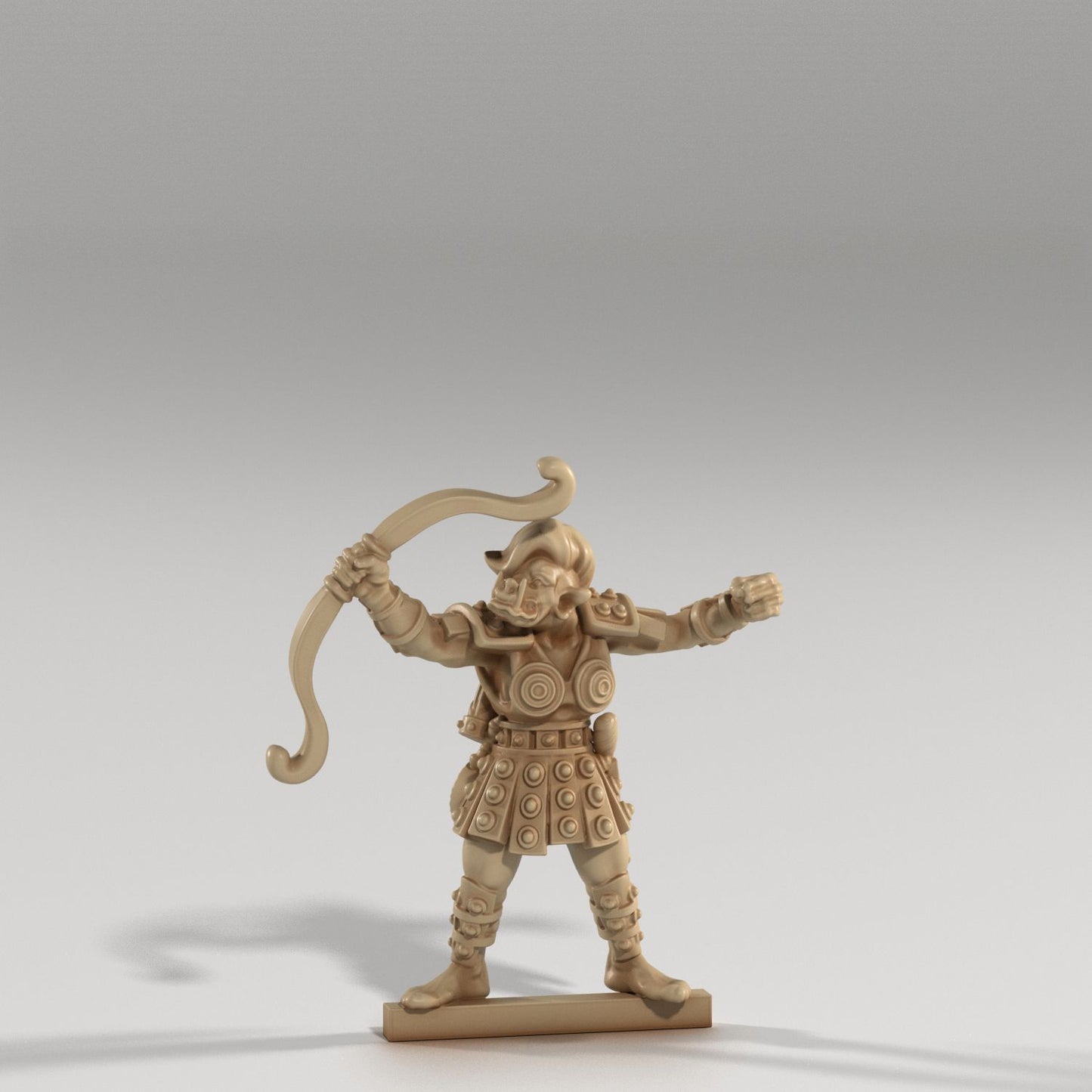 Medusa Miniatures - Orc Elite Archer - DnD/TTRPG/Roleplaying/Wargames