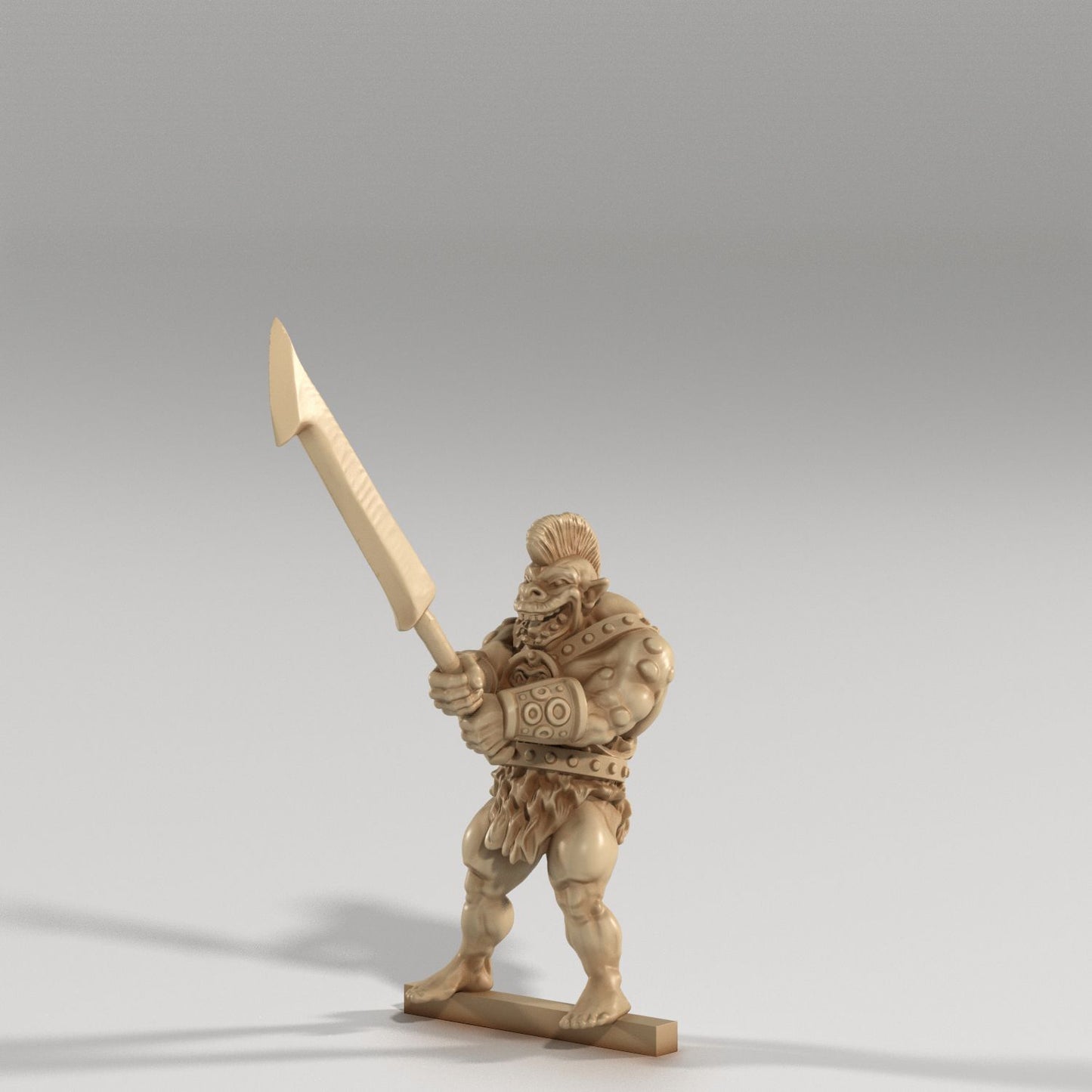 Medusa Miniatures - Orc Elite #3 - DnD/TTRPG/Roleplaying/Wargames