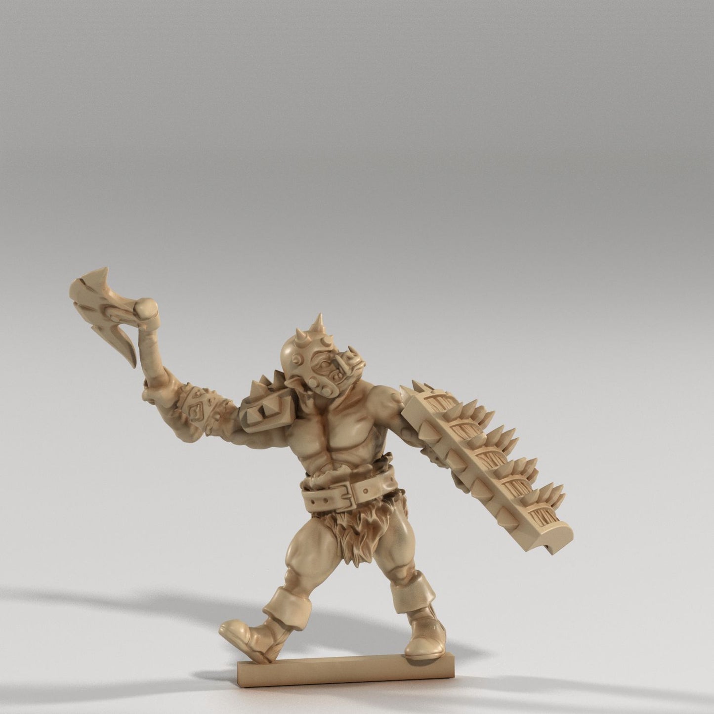 Medusa Miniatures - Orc Elite Club - DnD/TTRPG/Roleplaying/Wargames