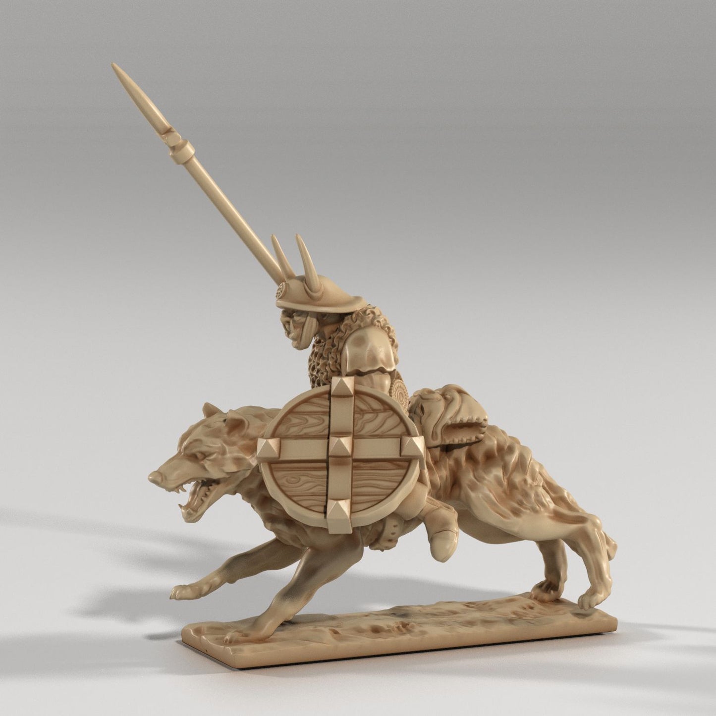 Medusa Miniatures - Orc Elite Warg #1 - DnD/TTRPG/Roleplaying/Wargames