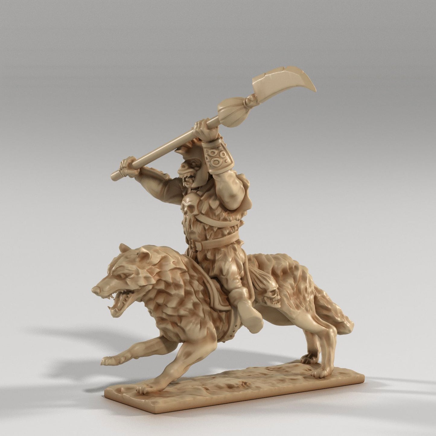 Medusa Miniatures - Orc Elite Warg #2 - DnD/TTRPG/Roleplaying/Wargames