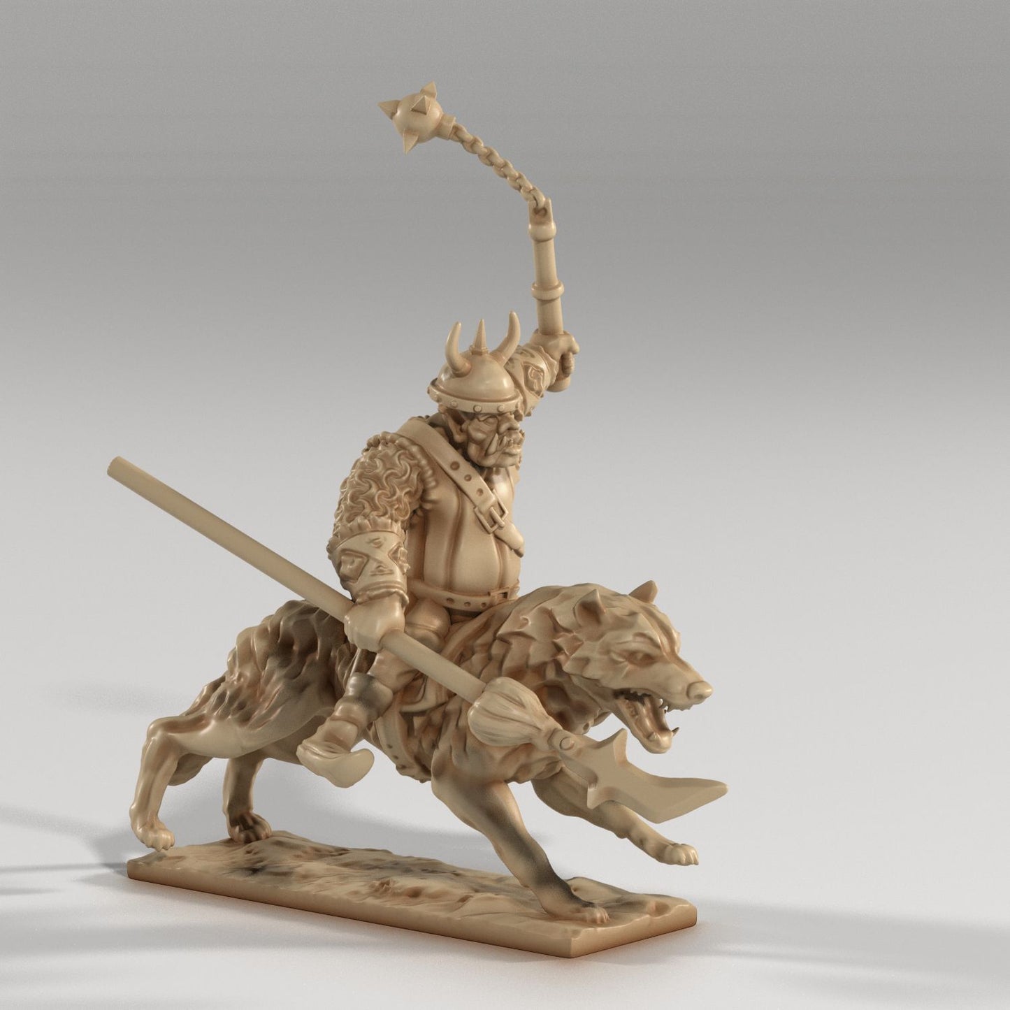 Medusa Miniatures - Orc Elite Warg #2 - DnD/TTRPG/Roleplaying/Wargames