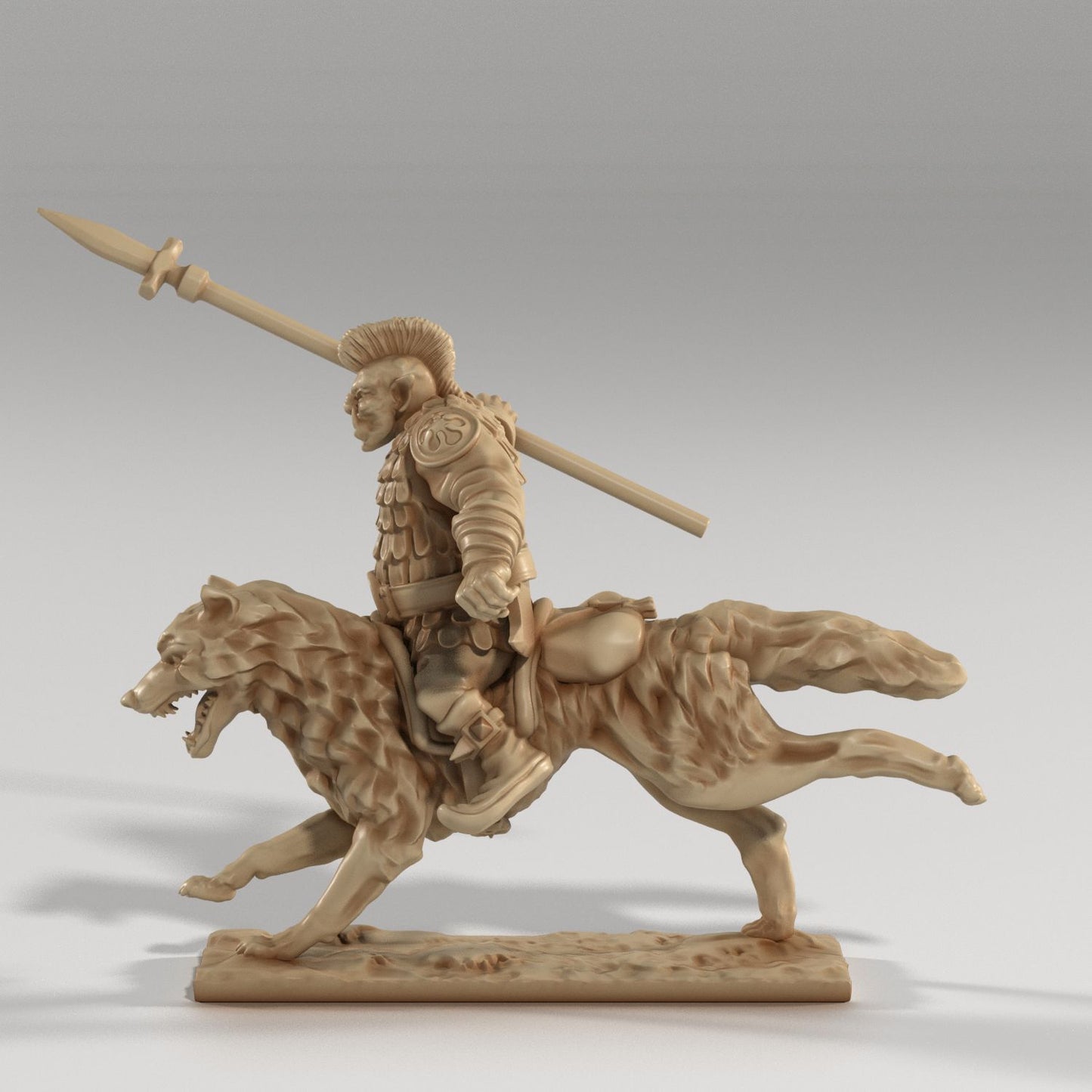 Medusa Miniatures - Orc Elite Warg #2 - DnD/TTRPG/Roleplaying/Wargames