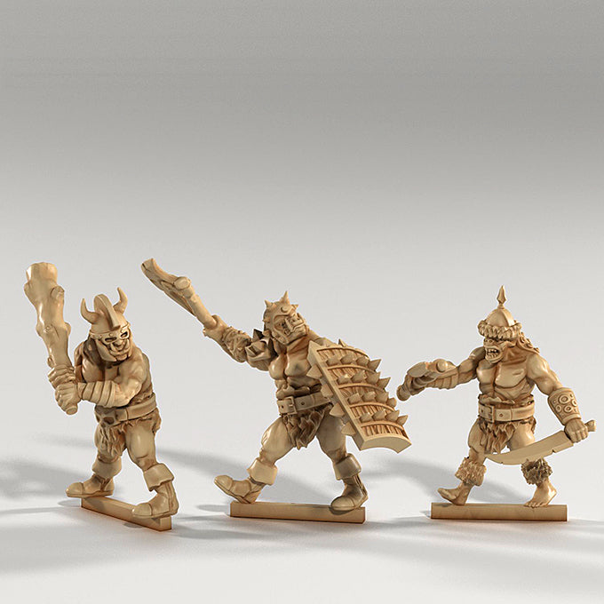 Medusa Miniatures - Orc Elite Club - DnD/TTRPG/Roleplaying/Wargames