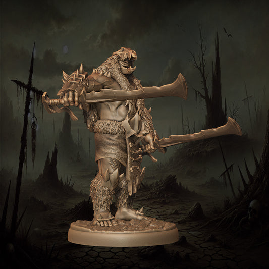Monolith Arts - Orcs - Houndmaster #9 - DnD/TTRPG Figure/Miniature