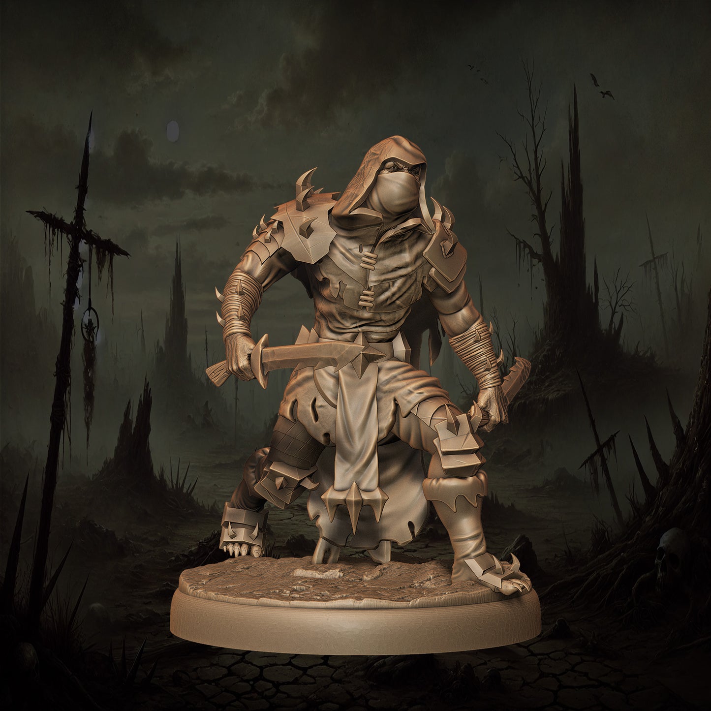 Monolith Arts - Orcs - Rogue #1 - DnD/TTRPG Figure/Miniature