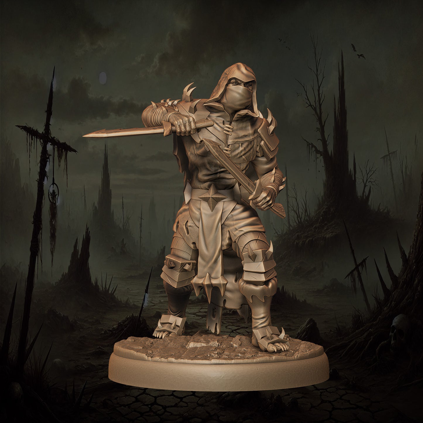 Monolith Arts - Orcs - Rogue #2 - DnD/TTRPG Figure/Miniature