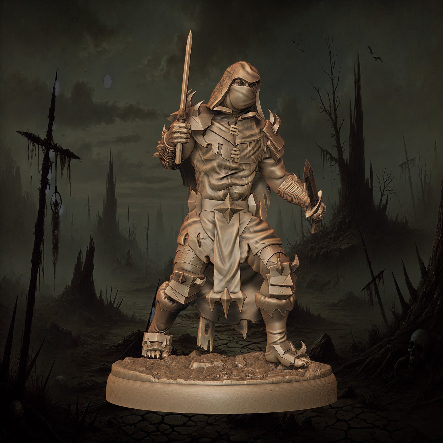 Monolith Arts - Orcs - Rogue #4 - DnD/TTRPG Figure/Miniature