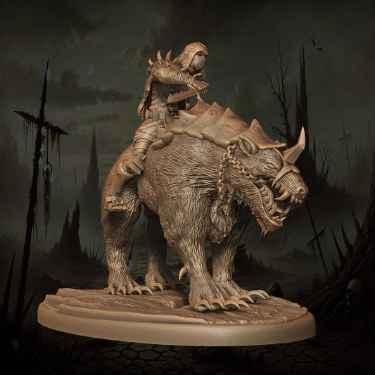 Monolith Arts - Orcs - Rogue Rider - DnD/TTRPG Figure/Miniature