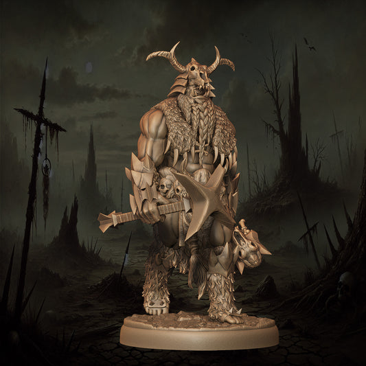 Monolith Arts - Orcs - Shaman #6 - DnD/TTRPG Figure/Miniature