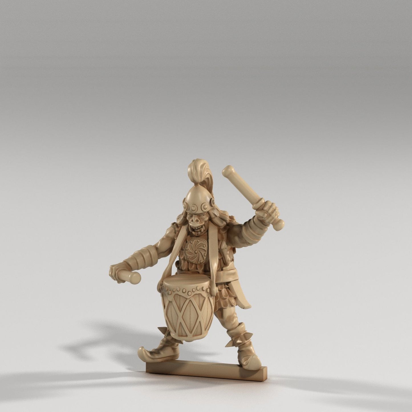Medusa Miniatures - Orc Soldier Command Unit - DnD/TTRPG/Roleplaying/Wargames