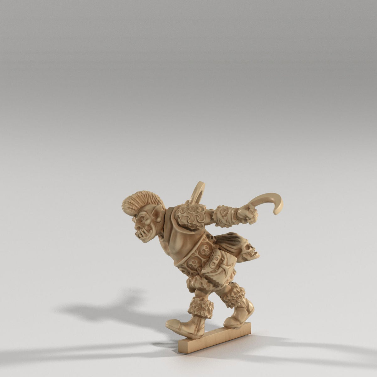 Medusa Miniatures - Orc Soldier Slasher #1 - DnD/TTRPG/Roleplaying/Wargames
