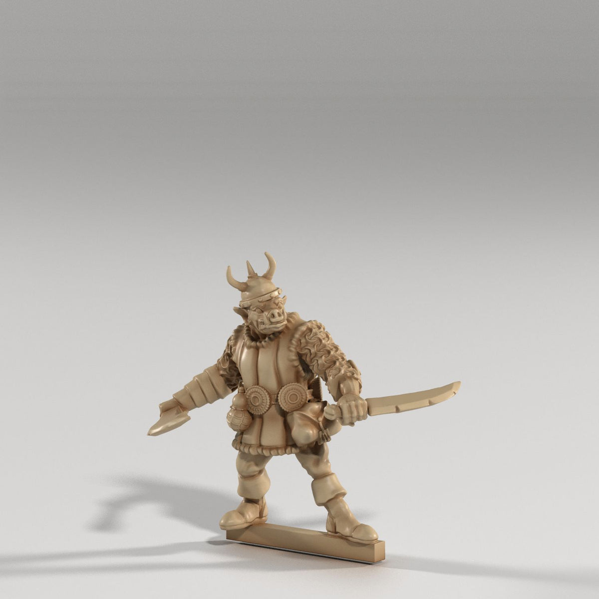 Medusa Miniatures - Orc Soldier Slasher #2 - DnD/TTRPG/Roleplaying/Wargames