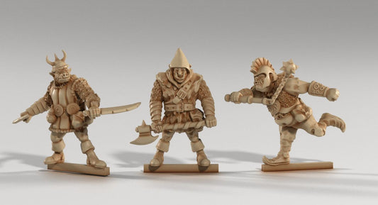 Medusa Miniatures - Orc Soldier Slasher #2 - DnD/TTRPG/Roleplaying/Wargames