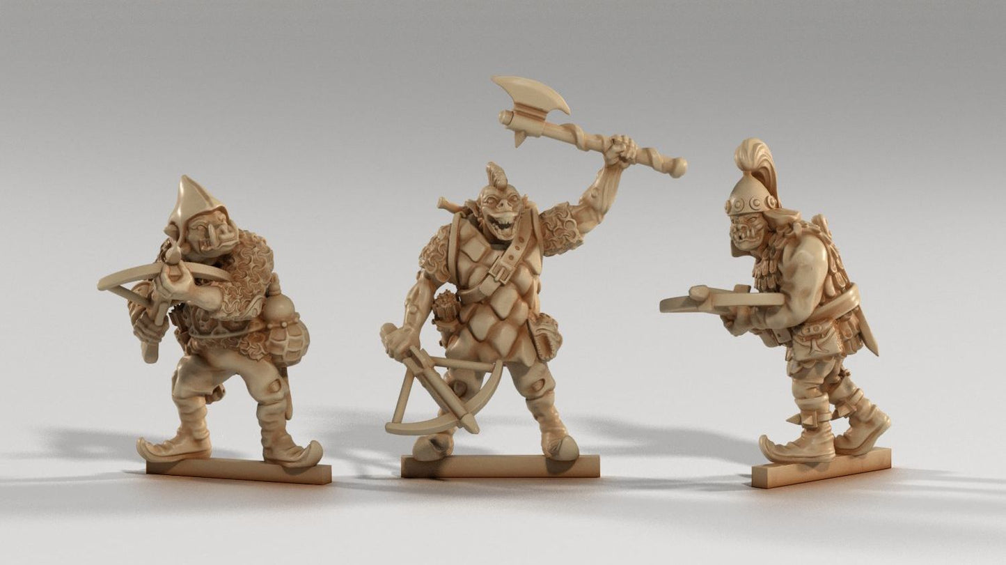Medusa Miniatures - Orc Soldier Crossbow #1 - DnD/TTRPG/Roleplaying/Wargames