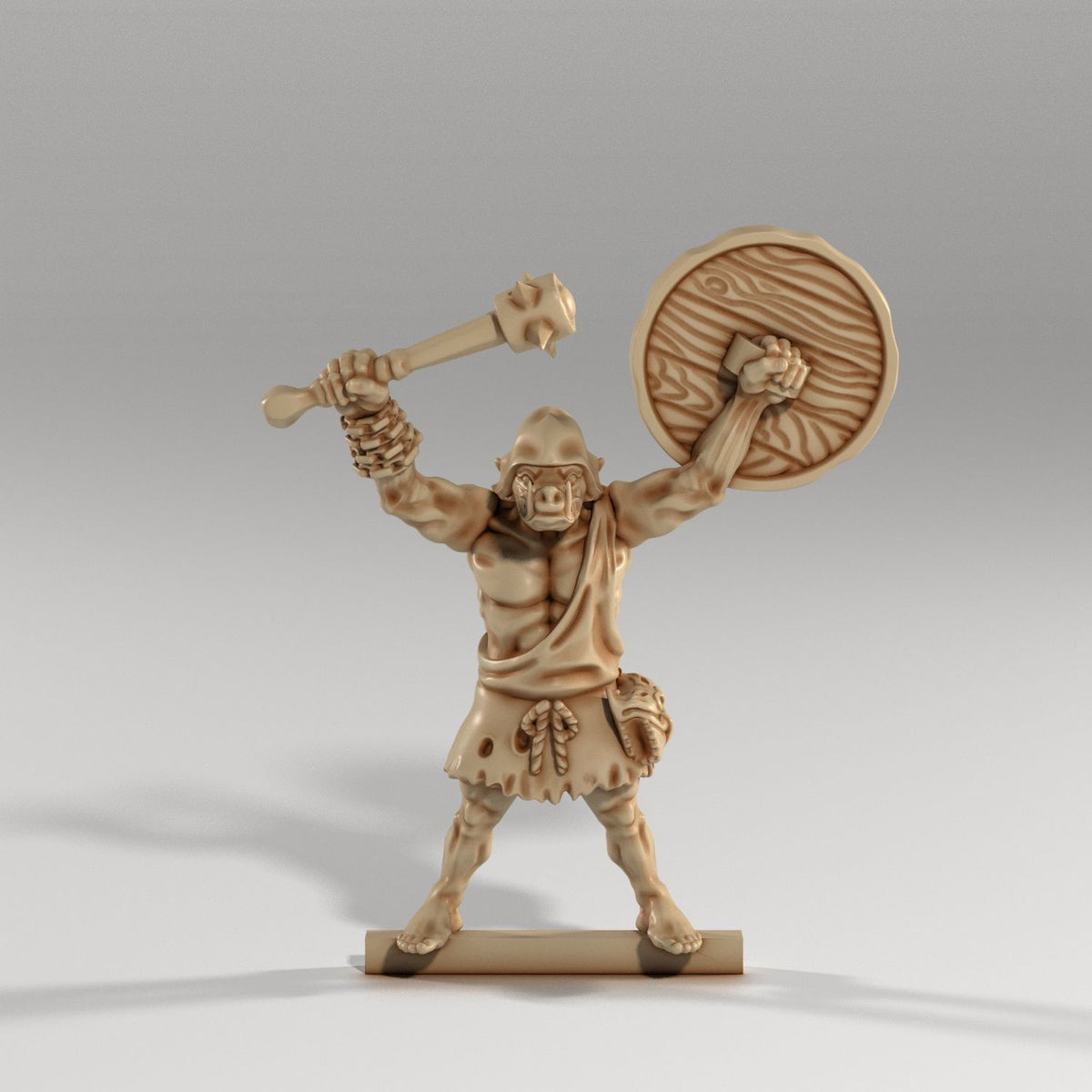 Medusa Miniatures - Orc Thug Shield - DnD/TTRPG/Roleplaying/Wargames
