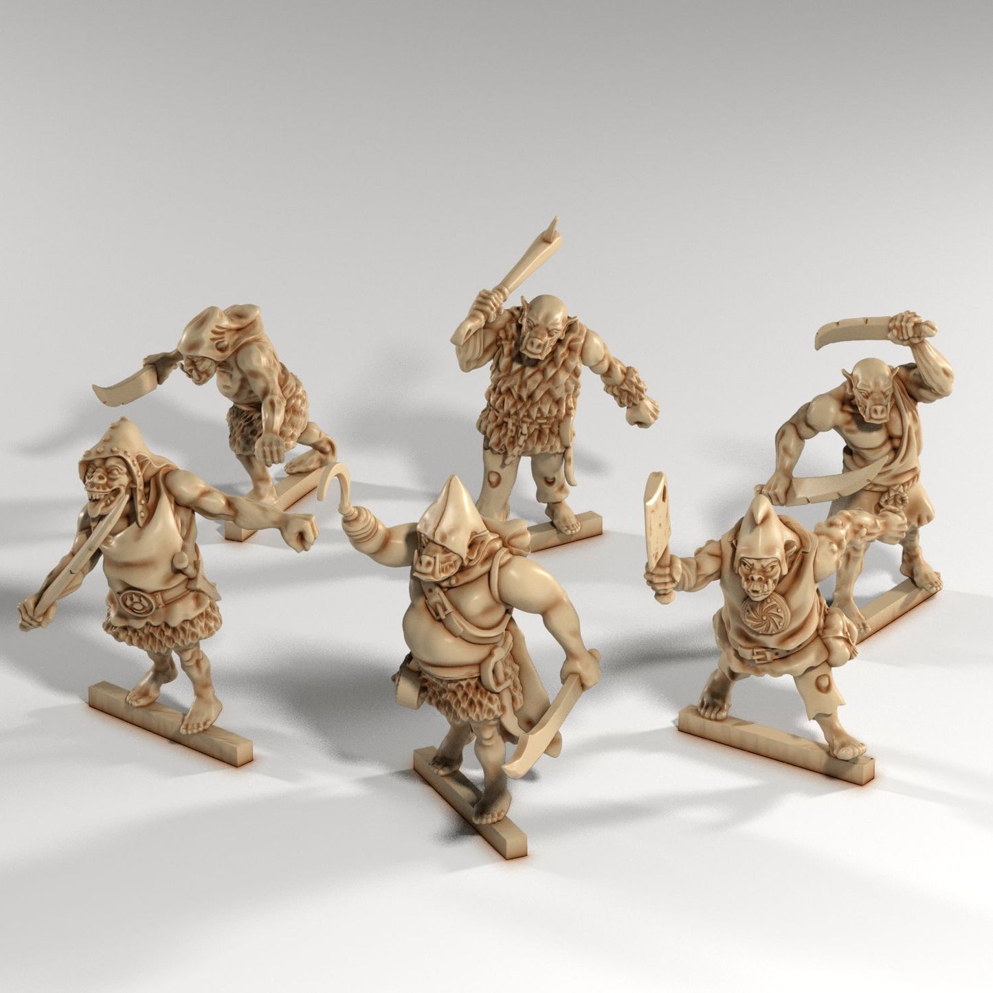 Medusa Miniatures - Orc Thug Slasher - DnD/TTRPG/Roleplaying/Wargames