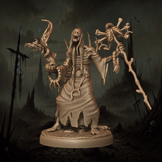 Monolith Arts - Orcs - Warlock #5 - DnD/TTRPG Figure/Miniature