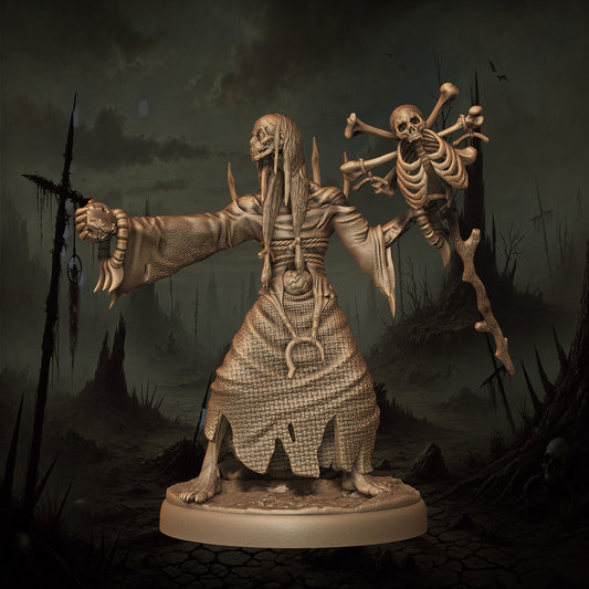 Monolith Arts - Orcs - Warlock #7 - DnD/TTRPG Figure/Miniature