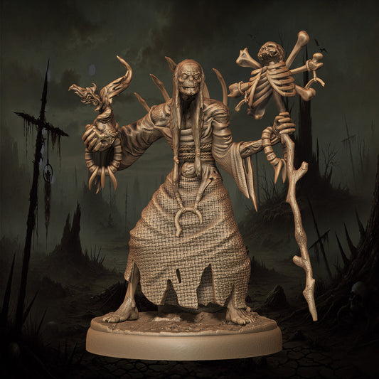 Monolith Arts - Orcs - Warlock #9 - DnD/TTRPG Figure/Miniature
