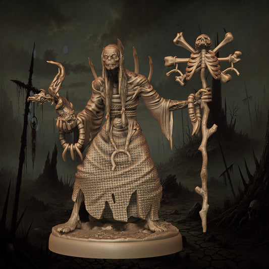 Monolith Arts - Orcs - Warlock #10 - DnD/TTRPG Figure/Miniature