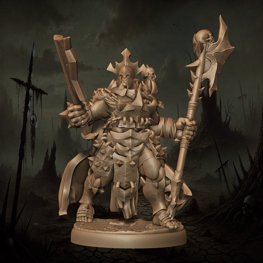 Monolith Arts - Orcs - Warlord #4 - DnD/TTRPG Figure/Miniature
