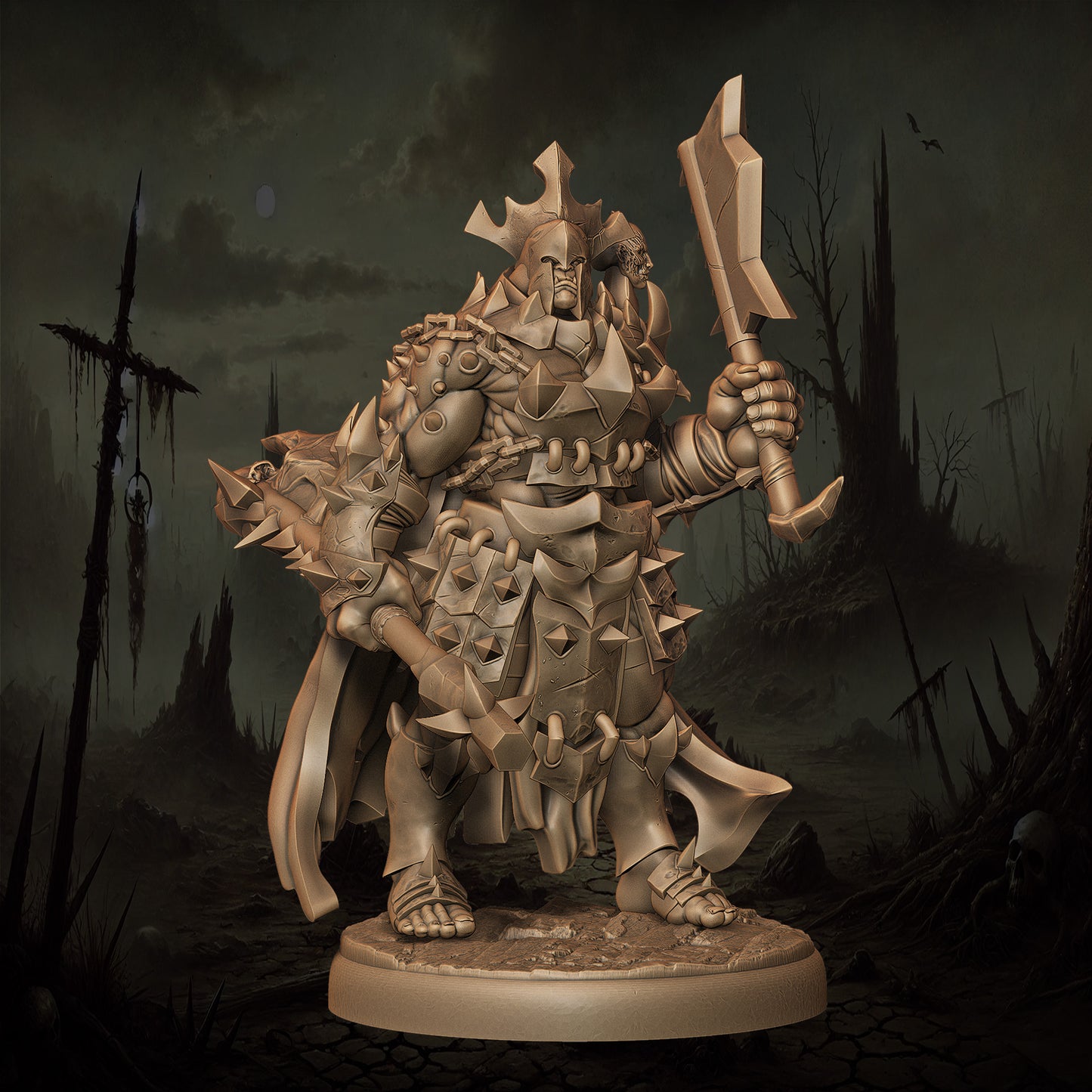 Monolith Arts - Orcs - Warlord #11 - DnD/TTRPG Figure/Miniature
