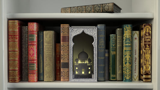 Crosslances - Book Nook/Shelf Insert - Taj Mahal