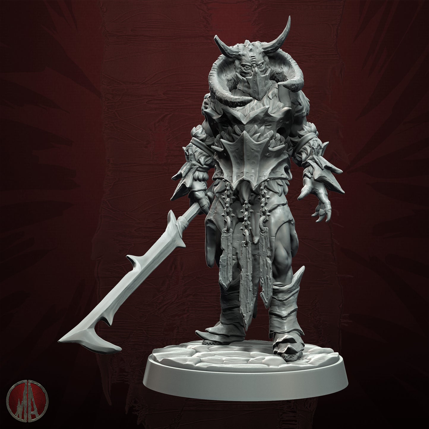 Monolith Arts - Orc Horde - Orok #1 - DnD/TTRPG Figure/Miniature