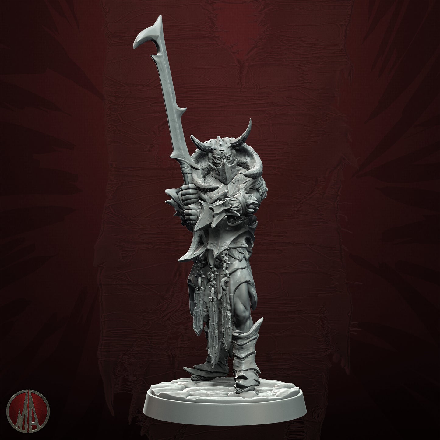 Monolith Arts - Orc Horde - Orok #2 - DnD/TTRPG Figure/Miniature