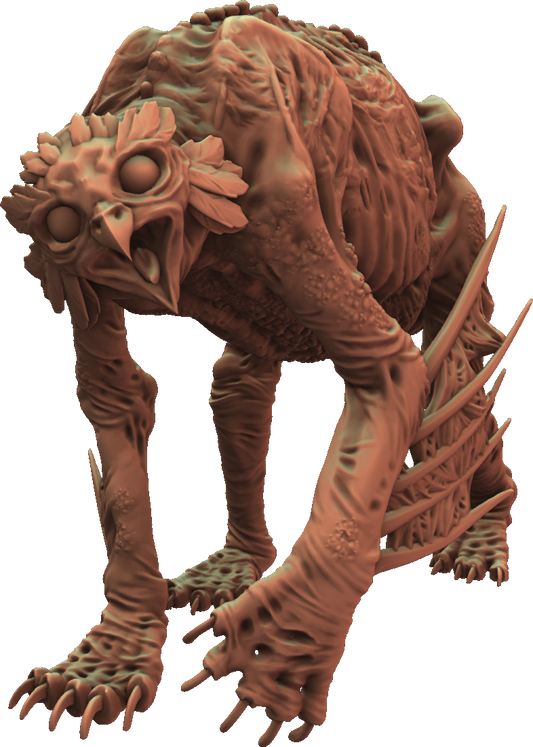 Crippled God Foundry - Shadowcurse - Owlbear - DnD/TTRPG Figure/Miniature