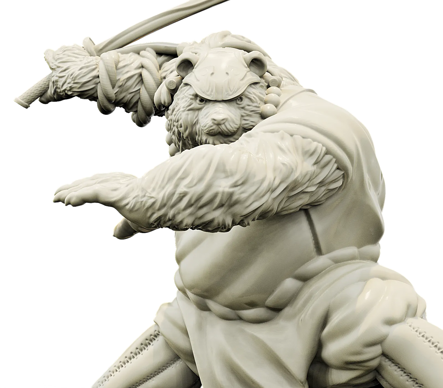 Brayan Nafarrate - Bestiary #4 - Bearfolk #2 - DnD/TTRPG Figure/Miniature
