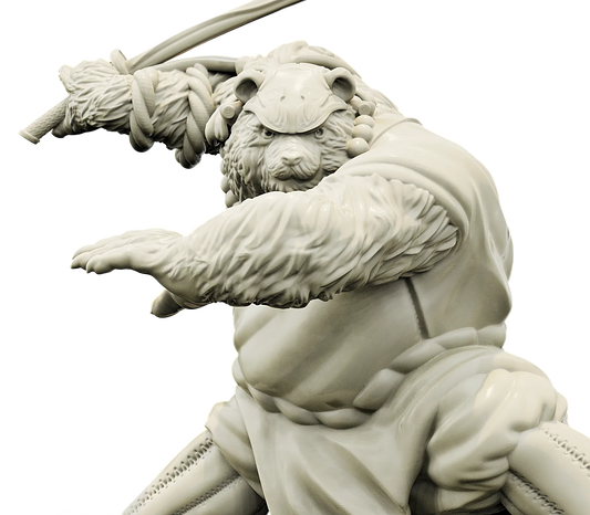 Brayan Nafarrate - Bestiary #4 - Bearfolk #2 - DnD/TTRPG Figure/Miniature