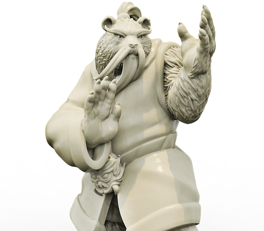 Brayan Nafarrate - Bestiary #4 - Bearfolk #3 - DnD/TTRPG Figure/Miniature