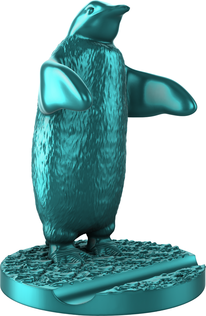 Digital Creative Works - Animal Phone Holder - Penguin - Prop/Decoration