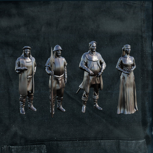 Skadi Studios - Helmsman's Shanties - Nobles - DnD/TTRPG Figure/Miniature