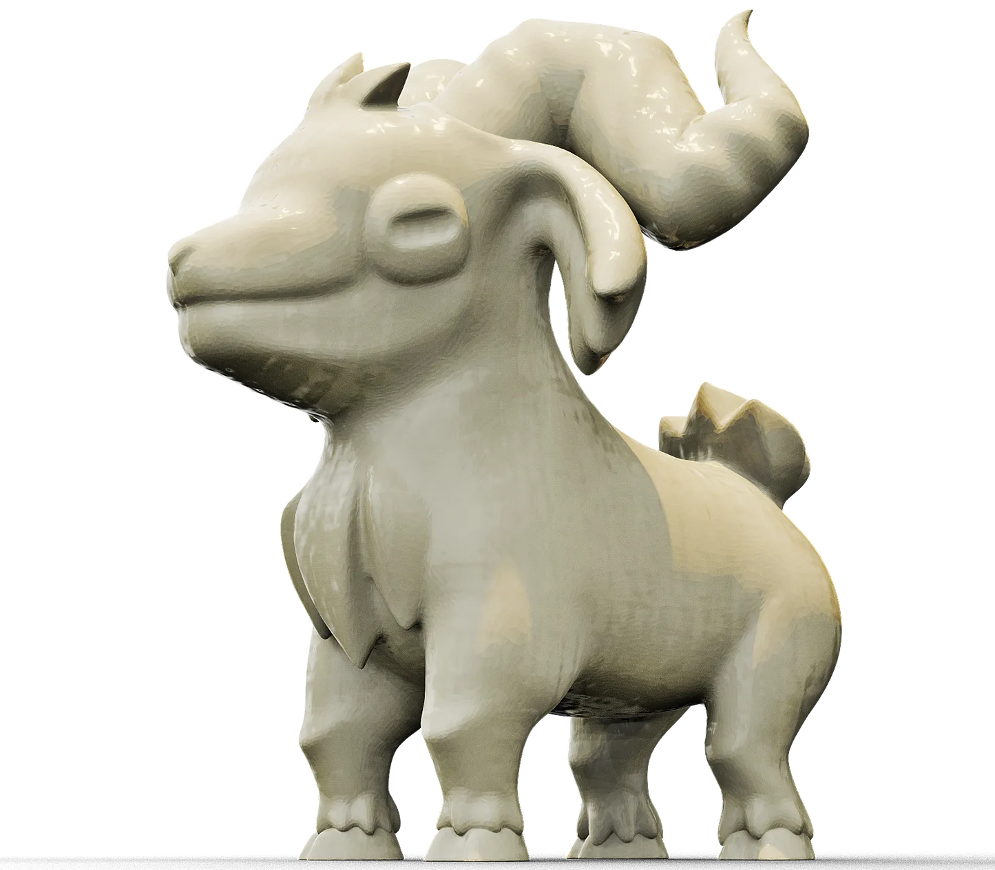 Brayan Nafarrate - Bestiary #4 - Pet Goat - DnD/TTRPG Figure/Miniature