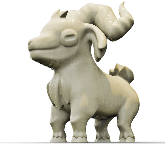 Brayan Nafarrate - Bestiary #4 - Pet Goat - DnD/TTRPG Figure/Miniature