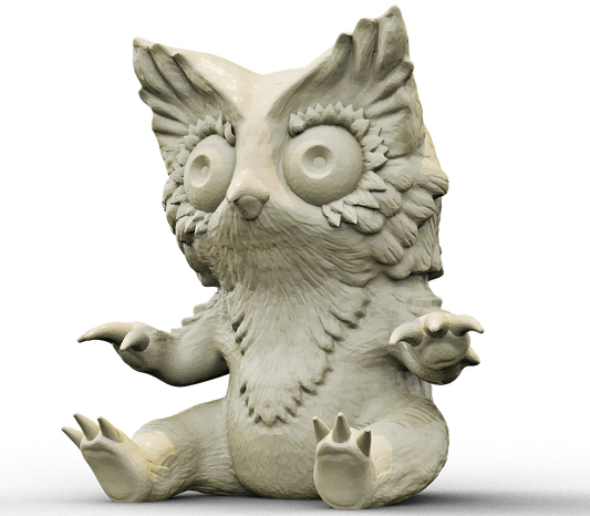 Brayan Nafarrate - Bestiary #4 - Pet Owlbear - DnD/TTRPG Figure/Miniature