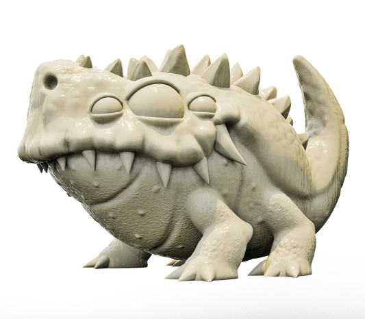 Brayan Nafarrate - Bestiary #4 - Pet Dinosaur - DnD/TTRPG Figure/Miniature