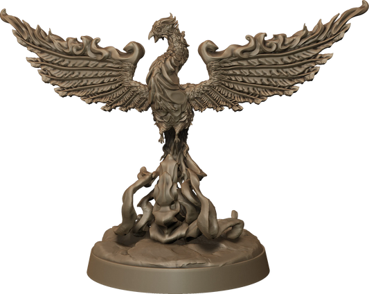 Monolith Arts - Whispering Forest II - Phoenix #2 - DnD/TTRPG Figure/Miniature