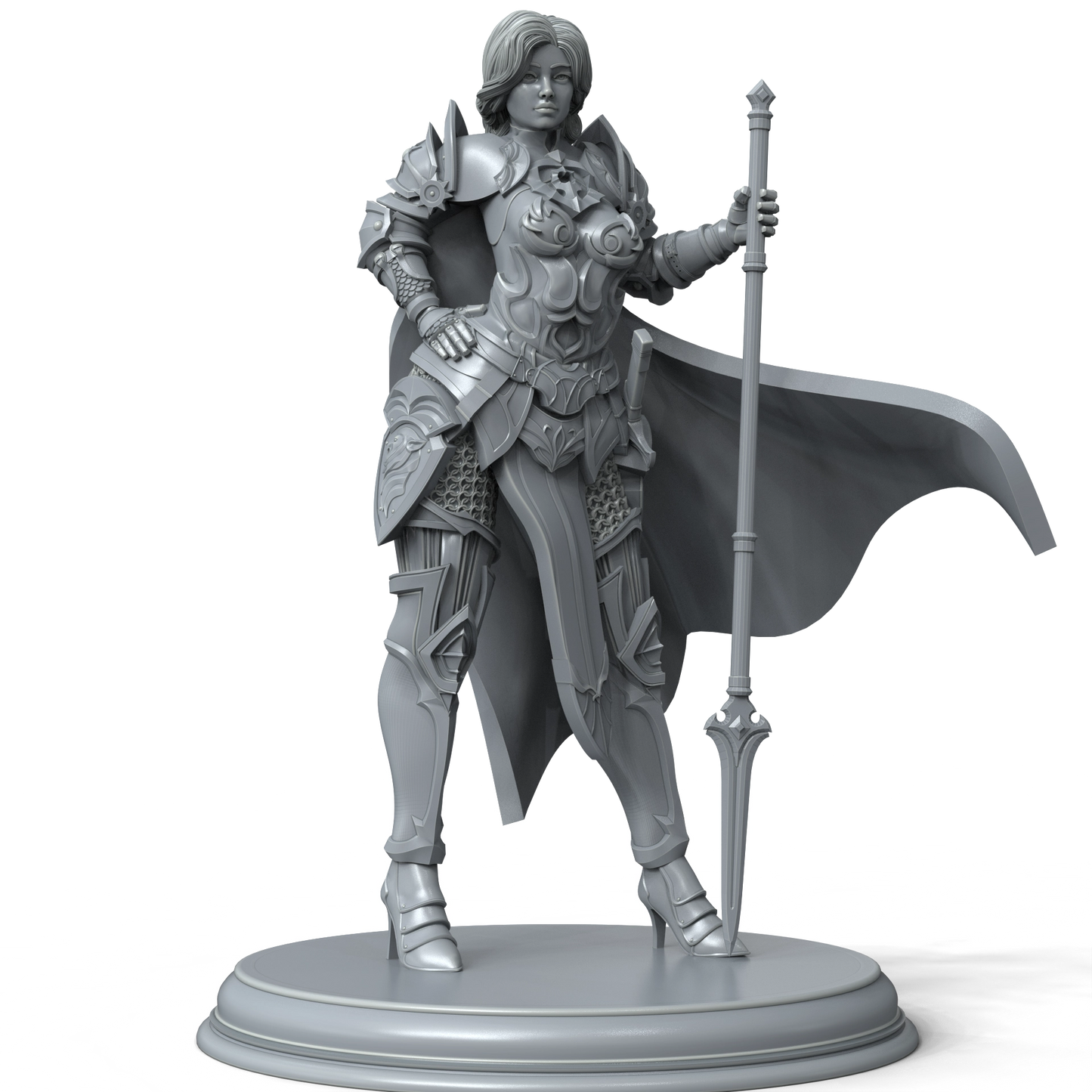 FireForge Studio - Paladin of Justice: Tiana - 75mm Pin Up/Figure/Model/Diorama