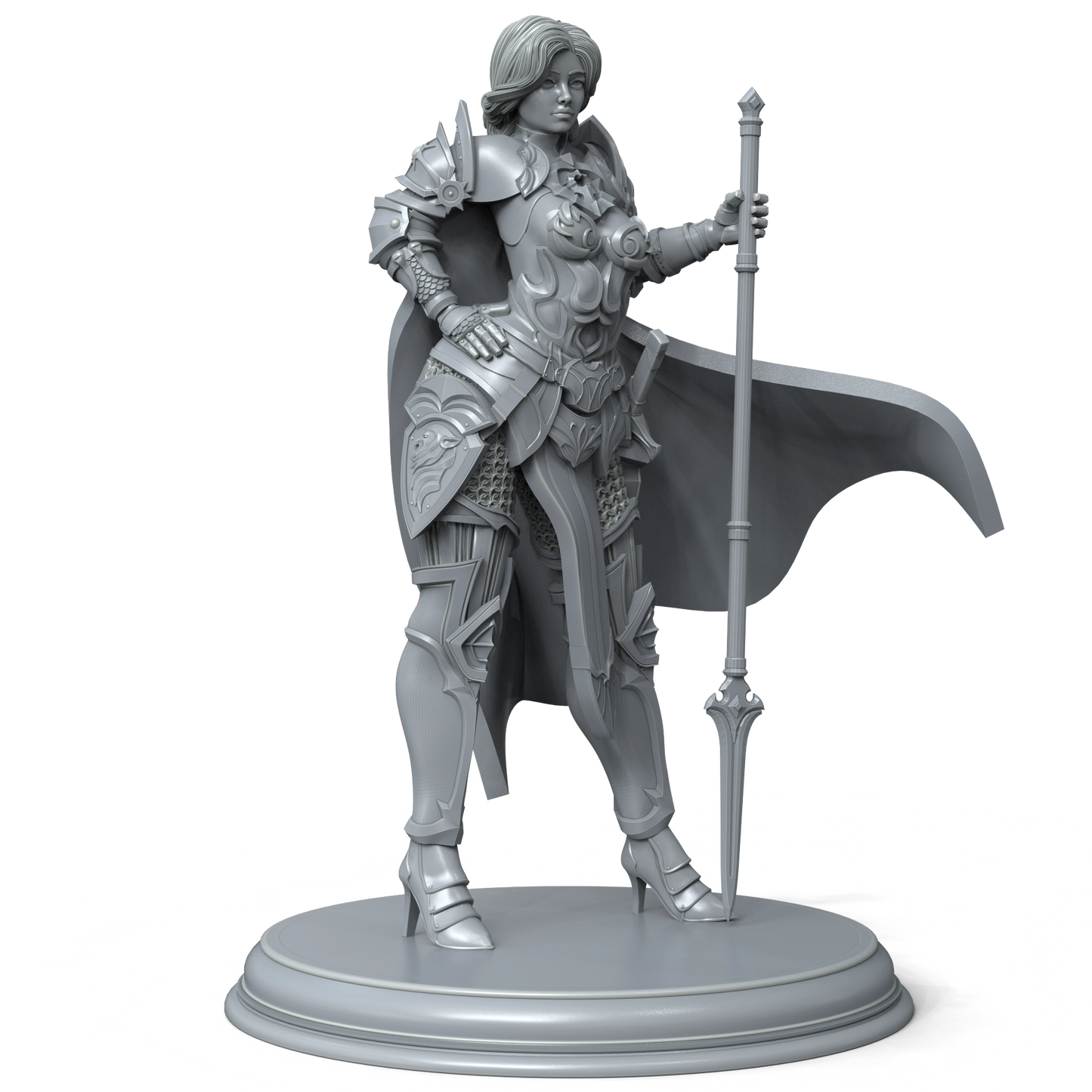 FireForge Studio - Paladin of Justice: Tiana - 75mm Pin Up/Figure/Model/Diorama