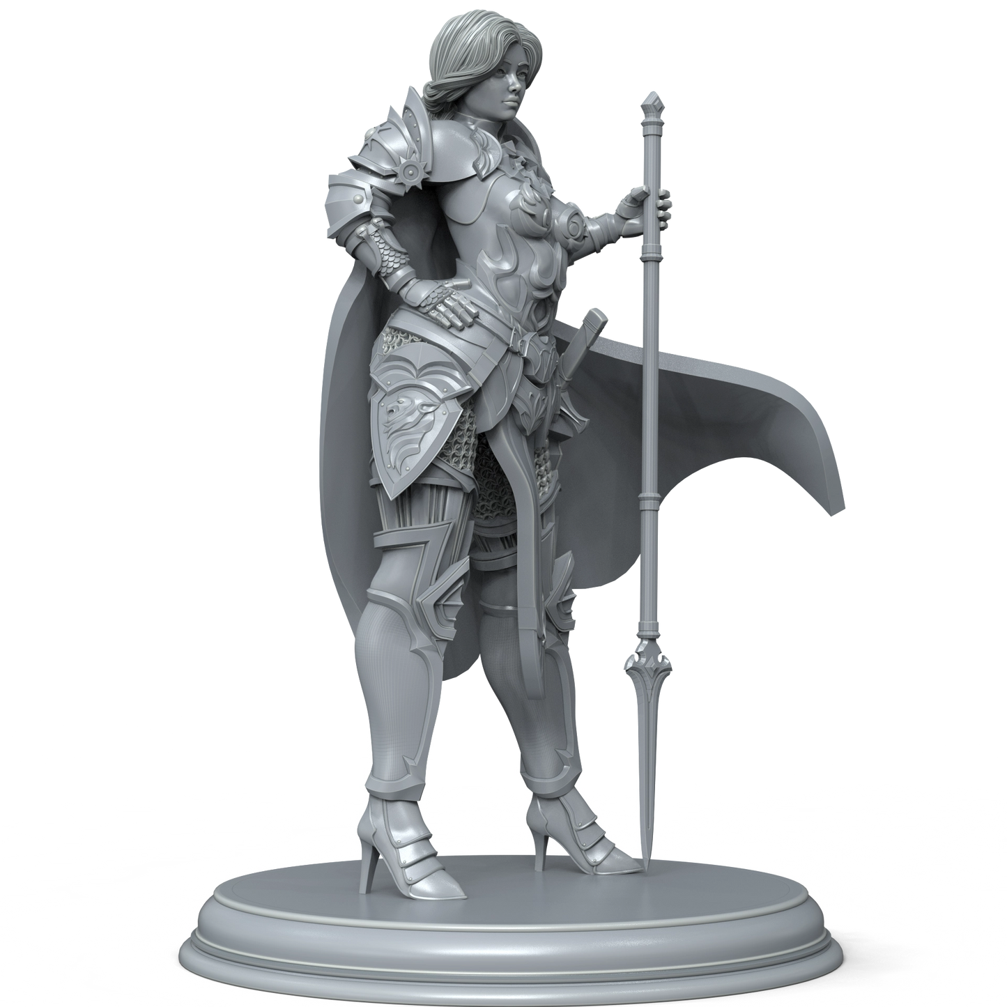FireForge Studio - Paladin of Justice: Tiana - 75mm Pin Up/Figure/Model/Diorama