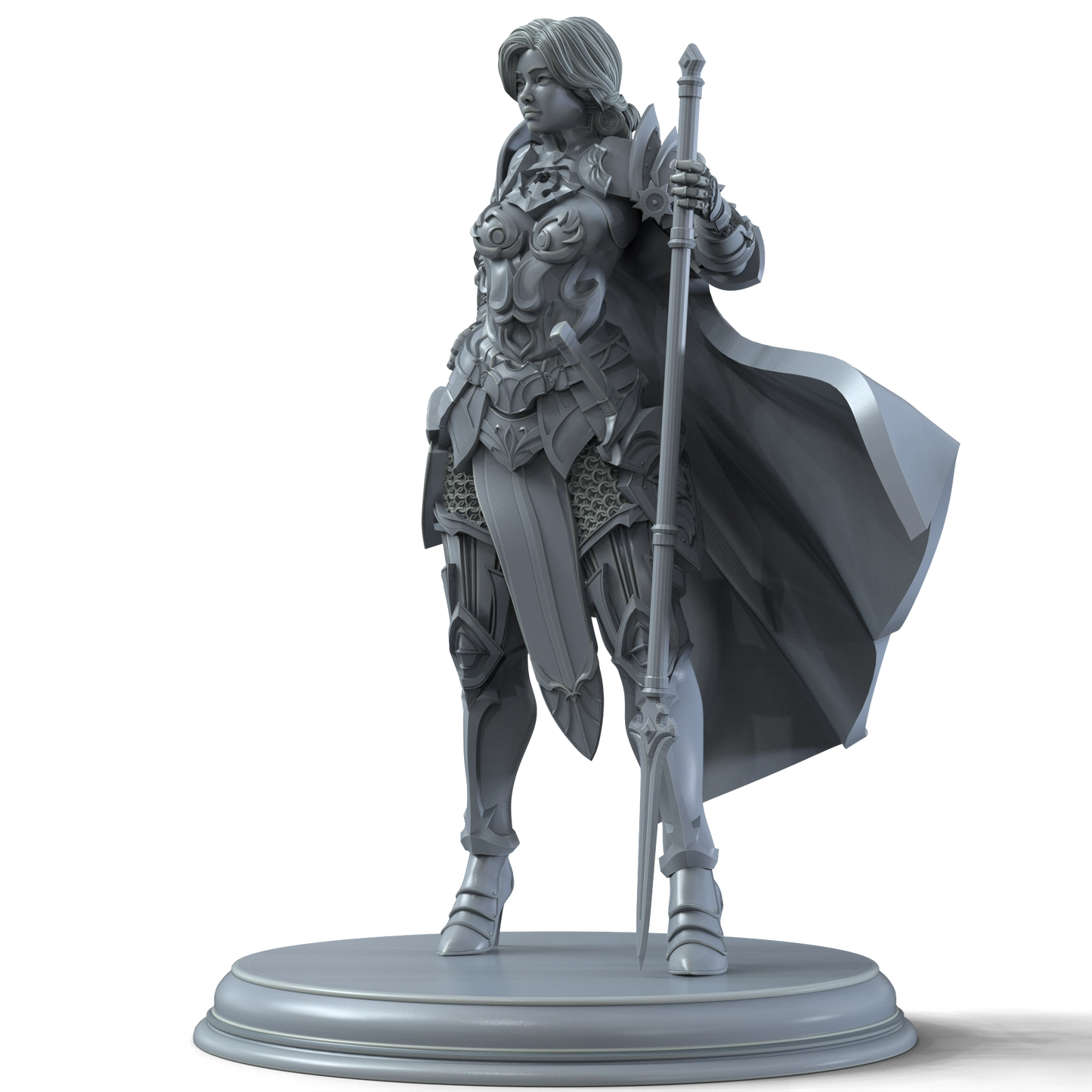 FireForge Studio - Paladin of Justice: Tiana - 75mm Pin Up/Figure/Model/Diorama