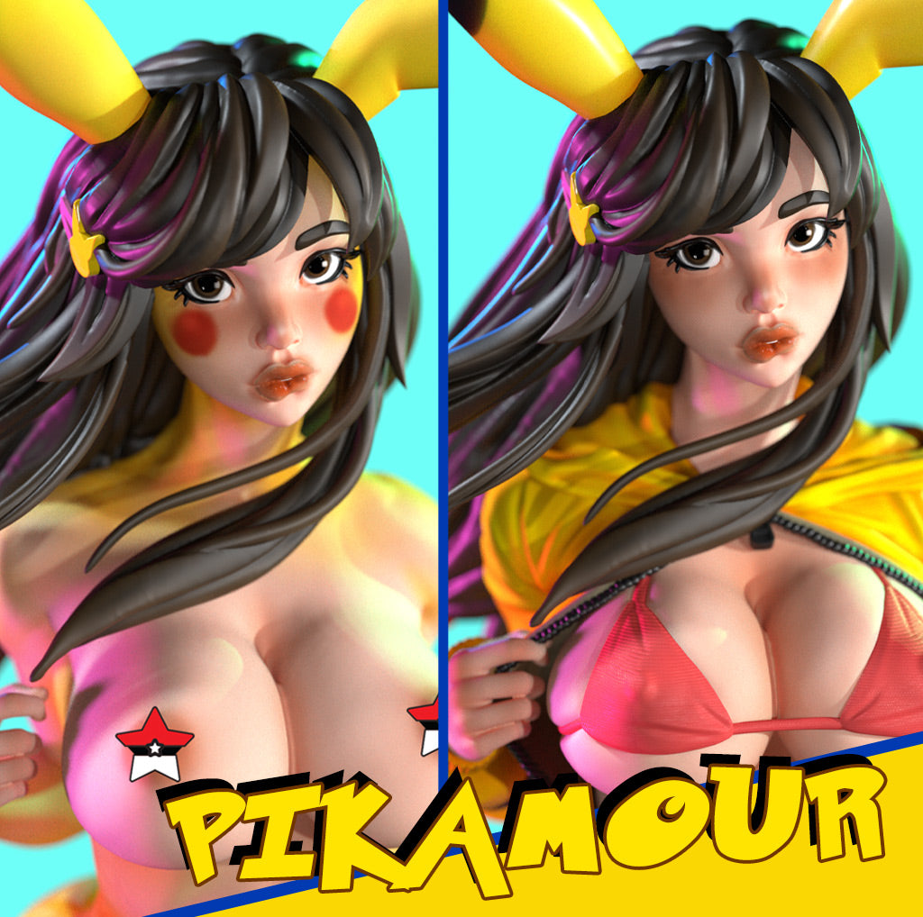 Silvia Corso - Waifumon #1 - Pikamour - 160mm Pin Up/Figure/Model/Diorama