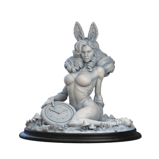 Silvia Corso - White Rabbit - 75mm Pin Up/Figure/Model/Diorama