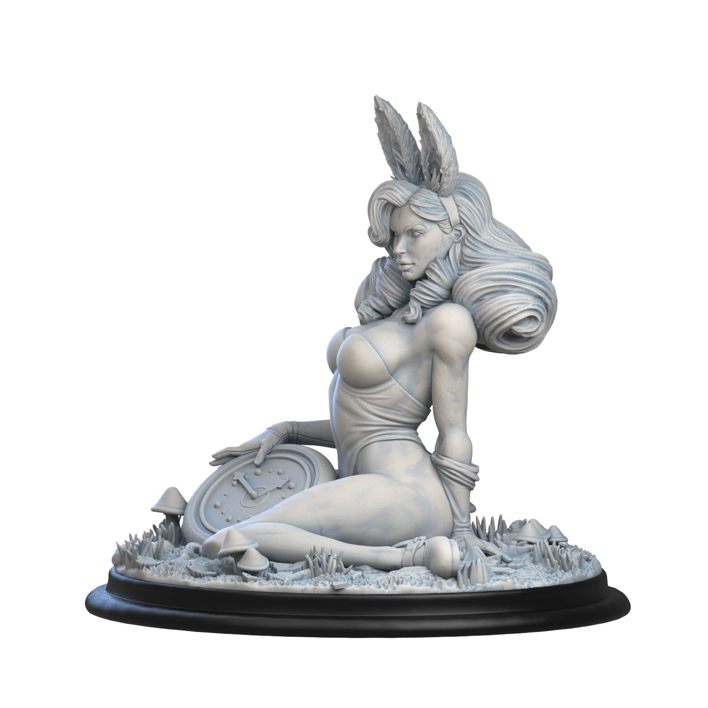 Silvia Corso - White Rabbit - 75mm Pin Up/Figure/Model/Diorama